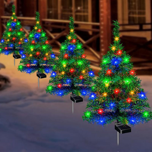 MerryGlow Solar Christmas Tree Light