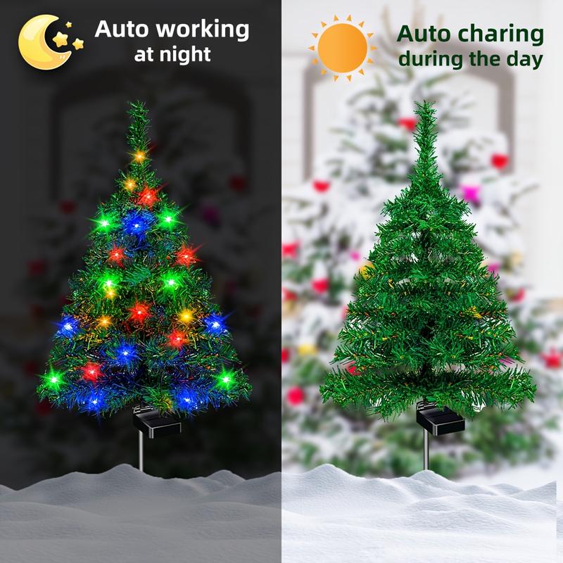MerryGlow Solar Christmas Tree Light